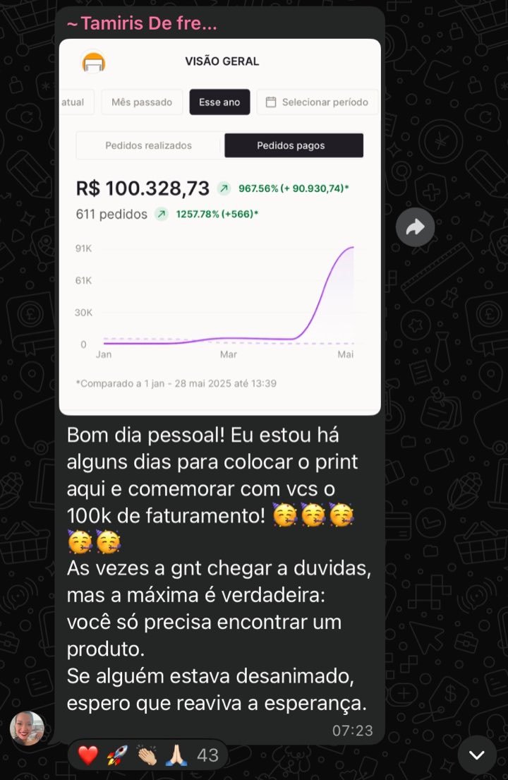 Depoimento Tamiris